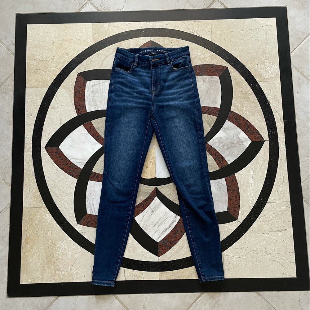 American Eagle Next level Stretch 0 Regular curvy high rise Jegging